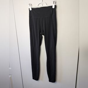 ALLBIRDS Women Legging Full Lenght Black Color 18% Merino Wool Size XS High Rise